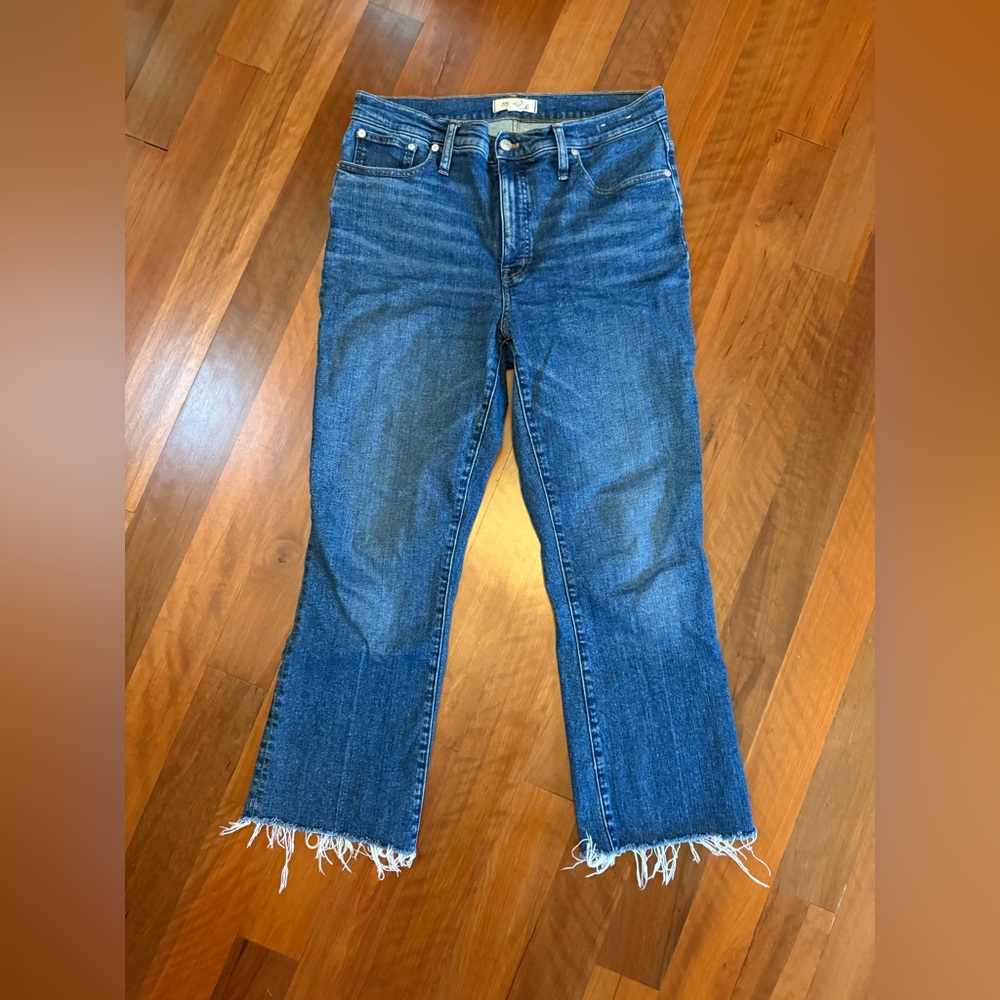 Madewell kick out jean